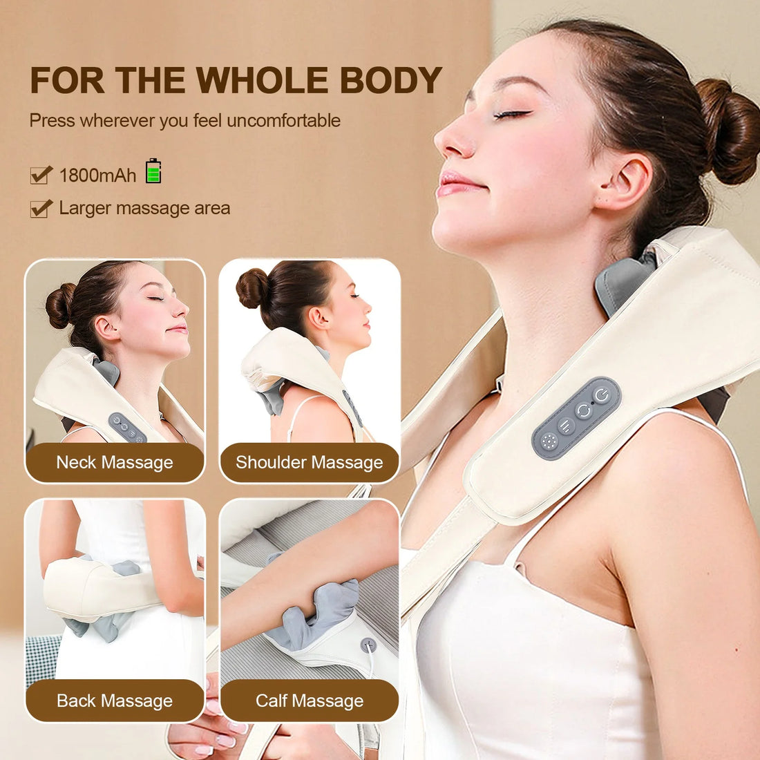 Wireless Neck and Back Massager