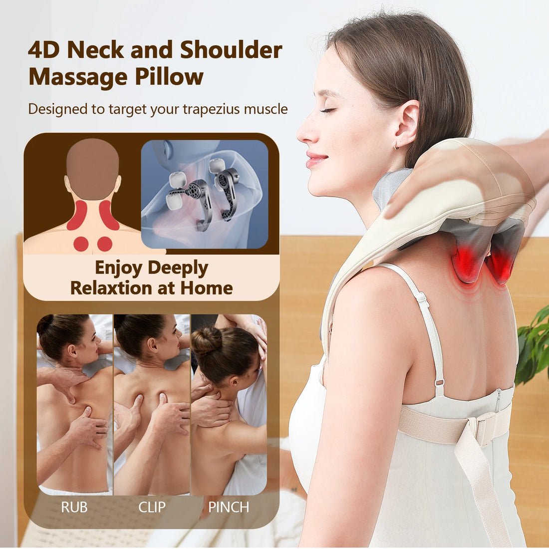 Wireless Neck and Back Massager